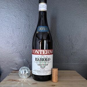 Giacomo Conterno Barolo Francia 2018 Monteforte D’Alba EMPTY BOTTLE RARE